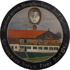 Älteste Schützenscheibe Pauli Transparent