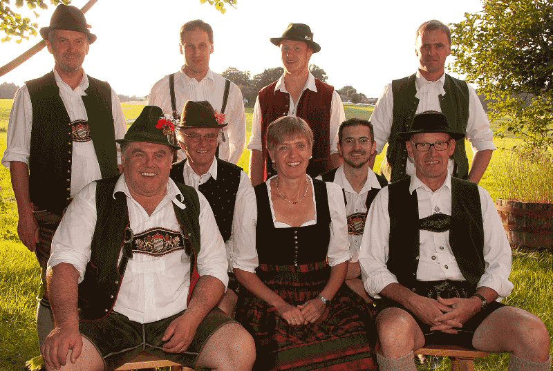 Gruppenfoto Vorstandschaft und Schützenkontakte