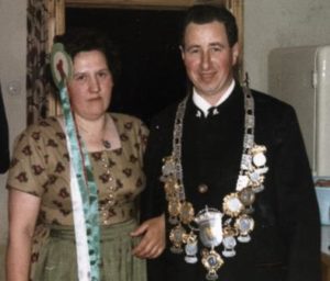 Martin und Rosl - Schützenkönige 1964