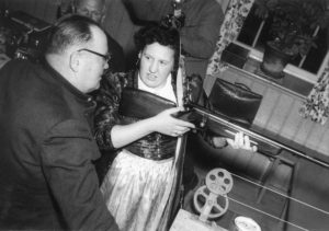 Rosl am Schießstand