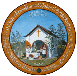 Schuetzenscheibe 60 Jahre Feuerwehr Altkirchen