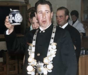 Schützenkönig, M. Diesl 1964